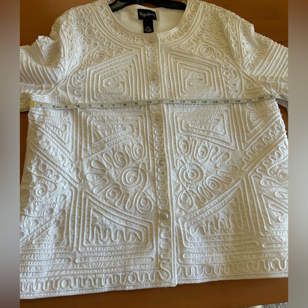 Maggie Barnes Ribbon Embroidered Jacket - Picture 7 of 10